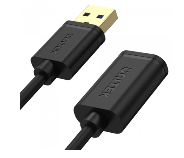 UNITEK PRZEWÓD PRZEDŁUŻACZ USB 3.0 AM-AF 1M, Y-C457GBK - 435133 - zdjęcie 2